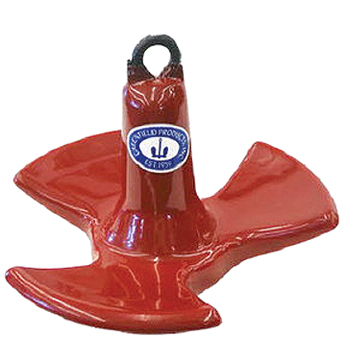 24' BOAT COATED RIVER ANCHOR-30 lb. Red