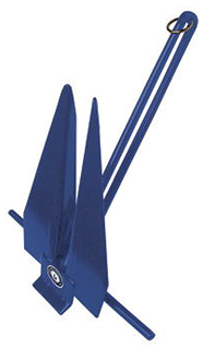 SLIP RING MECHANICAL COATED ANCHOR-#11 Slip Ring Anchor, Royal Blue