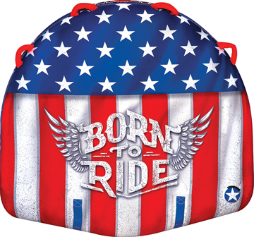 54630-Born to Ride , 2 Rider, 66" x 62"